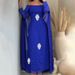 Muslim Chiffon Slim Fit Hot Diamond Dress With Flower Decoration_ecoleips.com
