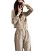 Women’s Clothing fashion sports suit women summer fashion short sleeved sweatshirt wide leg sports pants two piece suit_ecoleips.com