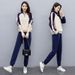 Women’s Casual Lounge Set – Long Sleeve Top + Wide-Leg Pants (M-4XL, 2 Colors) | Korean Oversized Style_ecoleips.com
