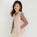 Aria Basics Lightweight Down Vest For Women, New Spring And Autumn Short Air Conditioning Shirt, Warm Cotton Sleeveless Jacket, Base_ecoleips.com