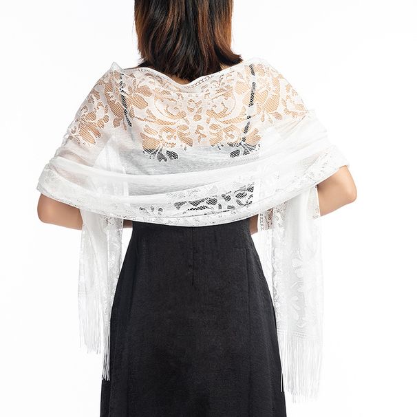 K Lace Shawl Bride Bridesmaid Evening Gown Cheongsam Shawl Party Dinner Hollowed Out Lace Shawl Scarf For Women_ecoleips.com