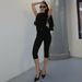 Elegant Off-Shoulder Tie-Waist Slim Fit Shorts Set – Pure Color Two-Piece Outfit For Women_ecoleips.com