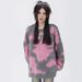 girl 2025 Autumn Winter New Loose Slimming Mink Velvet Elegant Pullover Knitted Sweater For Women_ecoleips.com