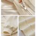White Sweatshirt Women, College Style, Autumn Cardigan, New 2026 Model, Zippered, Fleece-lined, Thickened, Hooded_ecoleips.com