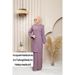 Modest Muslim Maxi Dress – 3D Floral Print Long Sleeve Abaya Dress For Women (S-5XL, Breathable Polyester Blend, Prayer & Daily Wear)_ecoleips.com