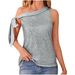 Aria Basics Aria Basics Cross-border Foreign Trade Women's Clothing 2024 Summer Sequin Camisole Party Tank Top Shirt For Women In_ecoleips.com
