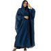 Women's Clothing Women's Satin Abaya Cardigan Long Robe Fashion Muslim Dress Dubai Middle Eastern Clothing Style Modest Abaya Dress_ecoleips.com