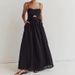 Black Breathable Strap High-Waisted French 2026 European American Fashion Spring And Autumn New Vacation Style Long_ecoleips.com