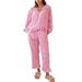 European American Cross-border Fashion Casual Plaid Suit For Women 2025 New Style: Collared Bell-sleeve Shirt And_ecoleips.com
