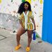 Women's Clothing Sexy Ladies Hollow Lapel Knitted Shorts Suit_ecoleips.com