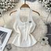 Women's Clothing Fashion Design Halter Neck Backless Single Breasted Slim Fit Knitted Vest For Women To Wear Base Shirt_ecoleips.com