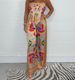 Women's Clothing New Fashion Leisure Expert Sexy Suspenders Printed Loose Ladies Trousers Suit_ecoleips.com