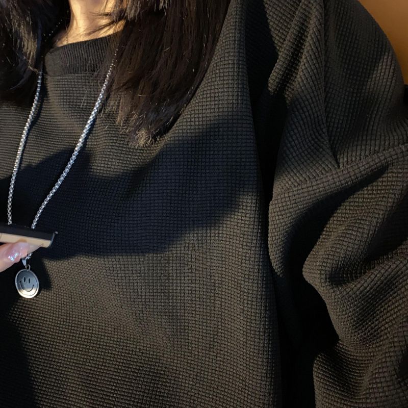 Women's Long-Sleeved Hoodie With Slim-Fit Design, Autumn-Sized Loose Fit, Slimming Effect, And Trendy Niche Style For Up_ecoleips.com
