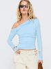 Women's Slimming Shoulder Off-Sleeve Top Sexy Hot Girl G25T203 Cross Border Autumn New Fashion Top for Women_ecoleips.com