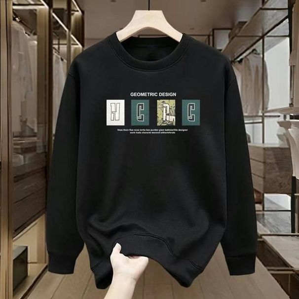 FW25 Matching Couple Cotton Crew Neck Sweatshirt - His & Hers_ecoleips.com