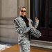 Elegant V Neck Zebra Print Jacket Skirt Set For Women Early Autumn Arrival Fashionable Ladies Outfit_ecoleips.com