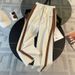 Women's Casual Sports Suit Hooded Cardigan Jacket & Wide Leg Pants Two Piece Set Contrast Color Stitching Trendy Autumn Wear_ecoleips.com