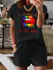 Women’s 2 Piece Outfit Set – Oversized Graphic T-Shirt And Biker Shorts Matching Set, Casual Summer Lounge Tracksuit For Daily Wear-352_ecoleips.com
