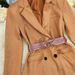 Deerskin Velvet Blazer Jacket – Women's Autumn/Winter Fashion Suit Coat With Spot Detail (Khaki, S-XL)_ecoleips.com