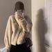 Faux Fur-Trimmed Vegan Leather Jacket – Short Puffer Coat With Stand Collar (S-XL, 4 Chic Colors, Cruelty-Free Winter Essential)_ecoleips.com
