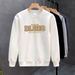 FW25 Matching Couple Cotton Crew Neck Sweatshirt - His & Hers_ecoleips.com