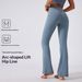New High Waisted, Figure Flattering, Casual, Sporty, Fitness, No Embarrassing Seams, Butt Lifting, Yoga, Slightly Flared Pants DAW188_ecoleips.com