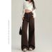 Maillard Style Fleece-Lined Straight Leg Jeans For Women – High Waist Loose Fit Winter Pants (S-2xl, Cotton Blend)_ecoleips.com