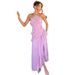Sexy Pleated Halter Neck Dress Fashion Women Party Dress Summer Beach Vacation Dress Trendy Y2K Hot Girl Slip Sundress For Holiday_ecoleips.com