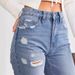 Women's Clothing Cotton Non Elastic Washed Jeans Loose Cut Versatile Women's Pants_ecoleips.com