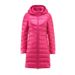 Women's Lightweight Down Jacket With Detachable Hood, Mid-Length Slim Fit Winter Coat, 50% White Duck Down Filling, Windproof & Warm_ecoleips.com