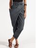 Women's Casual Lace-Up Nine-Point Pants European American Style Polyester Irregular Pattern Spring/Autumn Summer Regular Fit_ecoleips.com