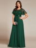 Women's Clothing Summer Temperament Elegant Sequins Splicing Celebrity Dresses_ecoleips.com