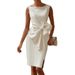 2026shein Cross-border Independent Site European And American Foreign Trade Bow-tie Hot-selling Dress New_ecoleips.com