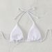 Verve 2025 New Style Tie Halter Beach Hot Spring Swimsuit Women's Bikini Top_ecoleips.com