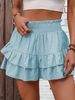 K New Fashionable Women's Wide Leg Shorts With A Hanging Feel, Versatile Casual Skirts And Pants_ecoleips.com