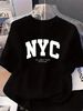 Printed T-shirts, Short-sleeved Round Neck Casual Tops, Spring And Summer Women's Clothing_ecoleips.com
