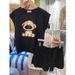 Women's Clothing Printed Casual Sports Suit Short Sleeved Shorts Fashion Two Piece Suit_ecoleips.com
