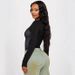 European And American Women's round Neck Long Sleeve Slim Fit Jumpsuit Abstract Human Body Print Sexy Cross Border Fashion_ecoleips.com