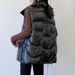 Women's fashion loose waistcoat wear vest vest jacket_ecoleips.com