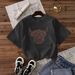 Women's Casual round Neck Short Sleeve T-Shirt Multi-Color Solid Loose Printed Top European American Style Fashion Sports_ecoleips.com