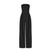 Women's Clothing Slim Fit Wrap Style Jumpsuit Long Casual Fashion American Sexy_ecoleips.com
