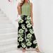 Women's Fashionable Elegant Casual Printed Sleeveless Vest Top And Wide Leg Pants Two Piece Set Spring Summer New Arrival_ecoleips.com