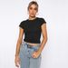2025 Hot Sale European And American Fashion New Casual Round Neck Pullover Versatile Breathable Moisture-Wicking Y2K_ecoleips.com