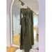 Luxury High-Waist Pleated Maxi Dress – Elegant Long-Sleeve Formal Gown With Adjustable Belt (Peacock Green, Blush Pink, Olive)_ecoleips.com