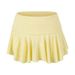Women’s Clothing Summer New Sports Girls Tennis Skirt High Waist Anti Exposure Ballet Style Pleated Skirt Mini Skirt_ecoleips.com