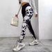 Women's High-Waisted 3D Print Yoga Pants - Butt Lifting, Tummy Control, Stretchy Workout Leggings For Gym, Running & Casual Wear_ecoleips.com