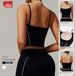 Women's Clothing Two Piece Halter Neck Beautiful Back Yoga Vest High Intensity Running Sports Fitness Nude Sling Underwear_ecoleips.com
