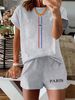 Women’s 2 Piece Outfit Set – Oversized Graphic T-Shirt And Biker Shorts Matching Set, Casual Summer Lounge Tracksuit For Daily Wear-315_ecoleips.com
