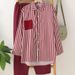 Women's Clothing New Style Fashion Loose Slim Casual Striped Two Piece Suit_ecoleips.com