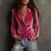 European And American Cross-border Clothing: New Gold Velvet Blazer, Solid Color, Fashionable, Casual, Slim-fit_ecoleips.com